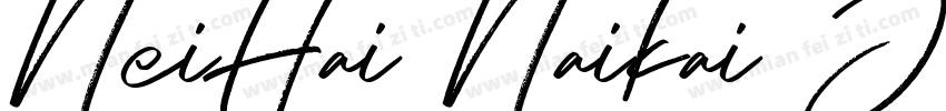 NeiHai Naikai J SemiBold字体转换